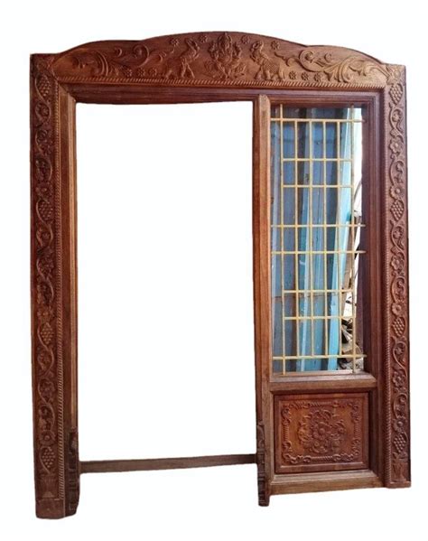 Neem Wood Brown Teakwood Door Window Frame At Rs Piece In Madurai