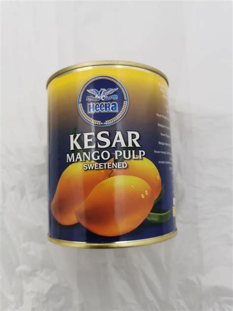 Heera Kesar Mango Pulp G Myspiceshop Co Uk