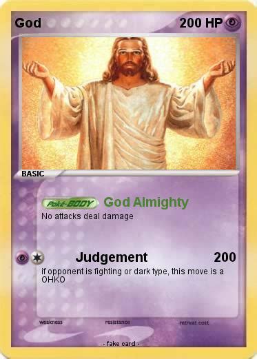 Pokémon God 1825 1825 God Almighty My Pokemon Card