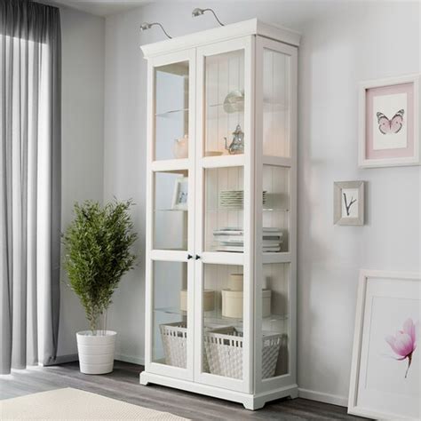 Liatorp Vetrina Bianco 96x214 Cm Ikea Svizzera