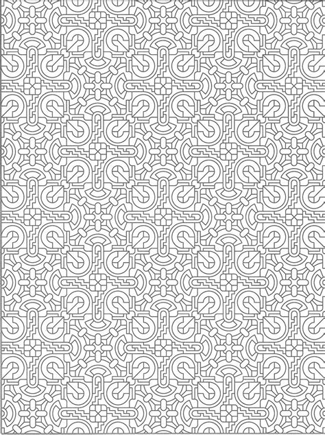 Creative Haven Tessellations Coloring Page