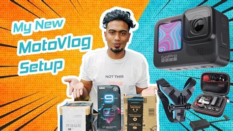 MY MOTOVLOG SETUP GOPRO UNBOXING GOPRO MALAYALAM KERALA YouTube