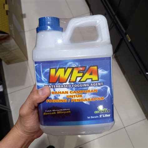 Jual WFA Water Based Fogging Bahan Campuran Untuk Fogging 2 Liter