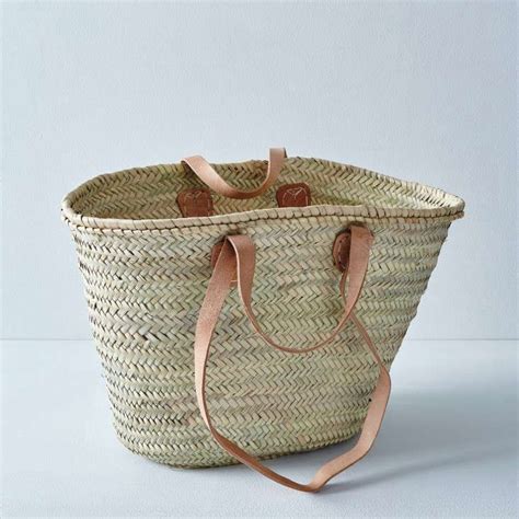 Easy Pieces French Market Totes Gardenista French Market Basket