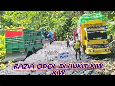 Miniatur Truck Di Tahan Dan Di Tilang Sama Pak Komandan Gara Muatan