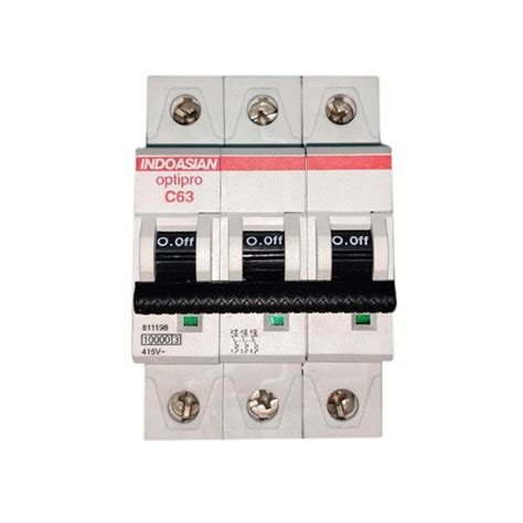 63A Three Phase Indoasian 3 Pole MCB 1000 At Rs 662 In Bengaluru ID