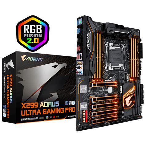 X299 AORUS Ultra Gaming Pro rev 1 0 Características principales