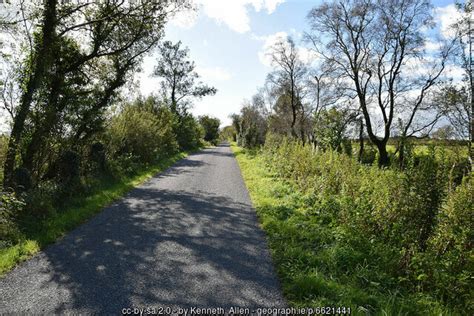 Shadows Along Altnaveragh Road Kenneth Allen Geograph Ireland