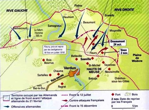 Bataille De Verdun Carte Carte