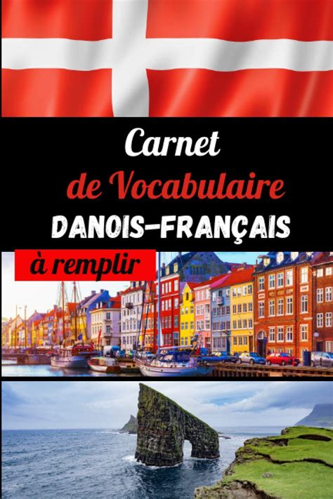 Buy Carnet de Vocabulaire Danois Français à Remplir Simple Petit