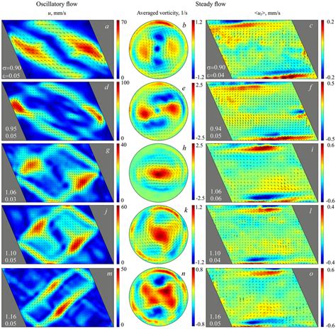 A Series Of The Instantaneous Velocity Fields In The Axial Section In Download Scientific