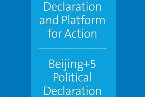 Beijing Declaration | United Nations in Islamic Republic of Iran