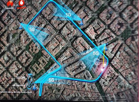 Vodafone Demuestra Su Potencial En 5g Con Smartphones Coches Red E