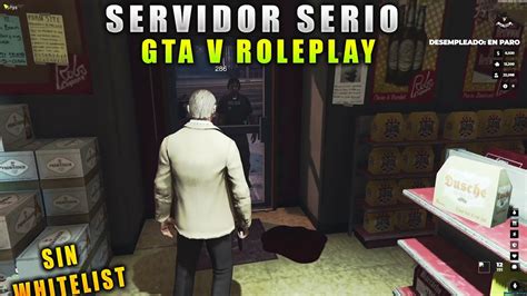 EL MEJOR SERVIDOR De ROL SERIO GTA V ROLEPLAY SIN WHITELIST SERVIDORES