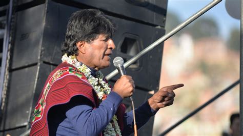 Evo Morales Anuncia Huelga De Hambre En Demanda De Un Diálogo Rt