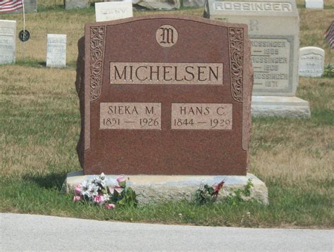 Sielke Martha Paulsen Michelsen 1851 1926 Mémorial Find a Grave