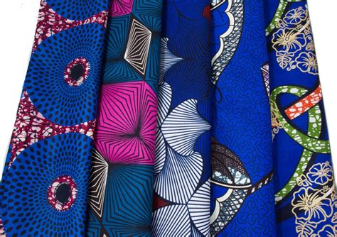 Wp1775 One Yard Bundle African Fabric Yard Ankara Fabric Tess World Designs Wax Print 5 Pieces