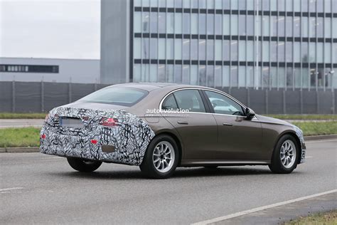 2024 Mercedes Benz E Class Shows Sober Exterior And High Tech Cockpit In New Spy Shots