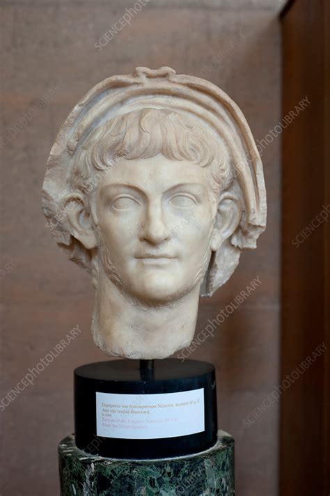 Bust Of The Roman Emperor Nero Stock Image C0383730 Science