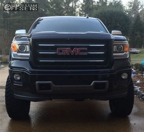 2015 Gmc Sierra 1500 Fuel Maverick Pro Comp Custom Offsets