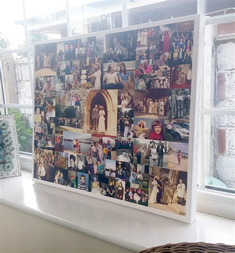 Photo Collage Canvas Print Custom Designed Very Large Etsy Uk