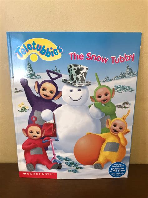 Teletubbies The Snow Tubby Book Teletubbies Christmas Book | Etsy