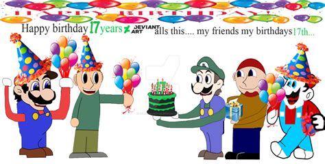 Happy 17th Birthday Deviantart By Ivanweegee123 On Deviantart