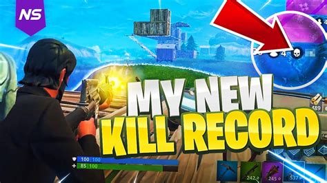 MY NEW PERSONAL BEST KILL RECORD ON FORTNITE INSANE GAMEPLAY YouTube