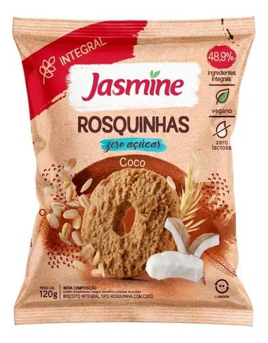 Rosquinha De Coco Stevia Natural Zero A Car Jasmine Mercadolivre