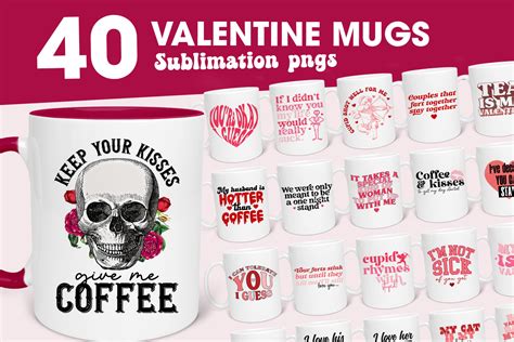 Valentine Mug Bundle Funny Valentines Graphic By Alis Svg Shop