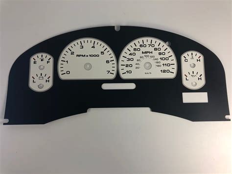 2007 2008 Ford F150 Xlt Speedometer Conversion Gauge Face Mph