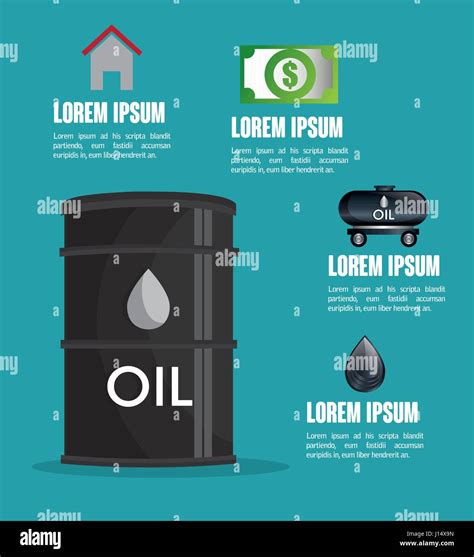 Oil Prices Infographics Icon Stock Vector Image Art Alamy