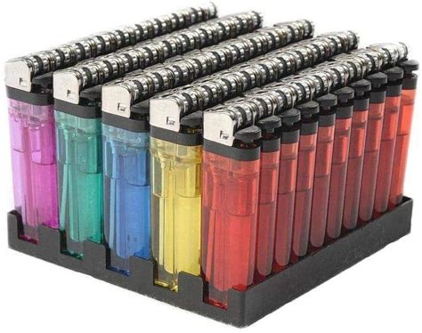 Liberty Pack Of 50 Wholesale Lot Classic Disposable Lighters