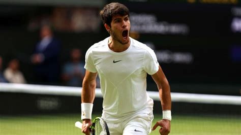 Wimbledon 2023 Carlos Alcaraz Defeats Novak Djokovic In Five Set