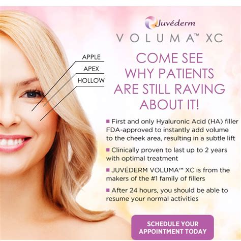 JuvÉderm Voluma™ Xc Injectable Gel Is The First And Only Filler Fda