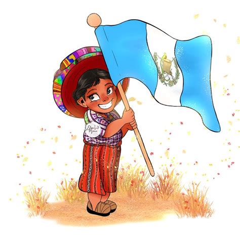 Independence day in Guatemala in 2024 | Guatemalan art, Cute drawings ...