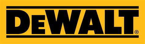 https://freebiesupply.com/logos/dewalt-logo/ | Text logo, Logo sticker ...