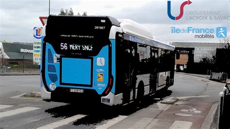 Francilit Seine Et Oise Ligne Mini Trajet En Iveco Urbanway