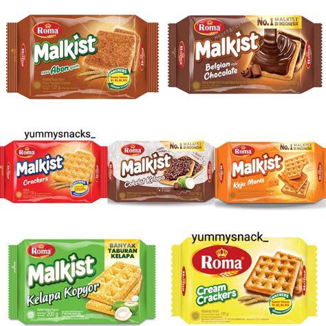 Jual Roma Malkist Abon Malkist Coklat Malkist Crackers Roma Malkist