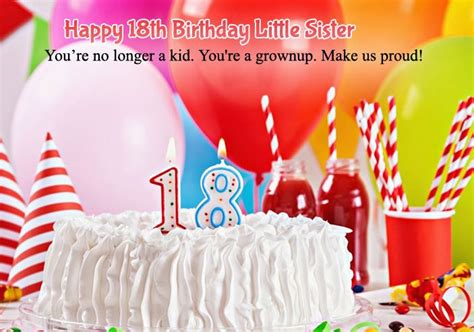 18th Birthday Quotes For Sister Shortquotescc