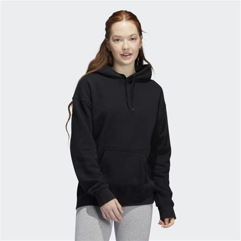 Adidas Womens Lifestyle Originals Hoodie Black Adidas Us