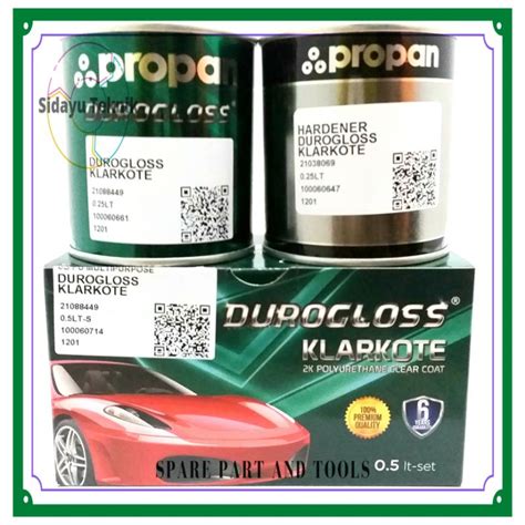 Jual Cat Pernis Propan Durogloss Clear Gloss Pu K Shopee Indonesia