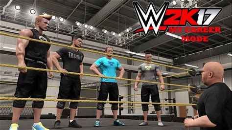 TRAINING WWE 2K17 MyCareer Mode Ep 1 YouTube