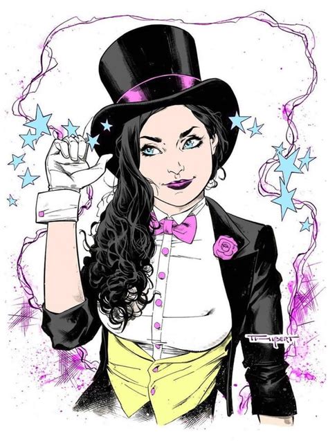 [artwork] Zatanna By Artthibert R Dccomics