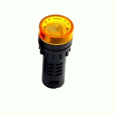 Yellow Ac Dc V Mm Ad Sm Led Signal Indicator Built In Buzzer Buy