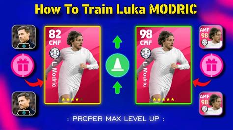 How To Train Luka MODRIC Max Level In EFootball 2024 Mobile 7th L