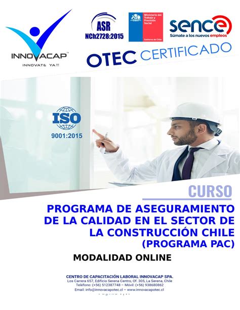 PROGRAMA DE ASEGURAMIENTO DE LA CALIDAD PAC SECTOR CONSTRUCCIÓN by j