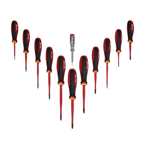 Milwaukee 12 Piece Tri Lobe VDE Screwdriver Set 4932479095 CEF