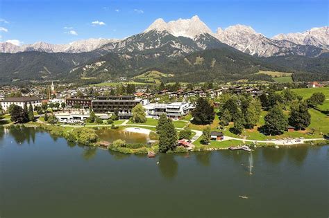 Ritzensee Naturbadeanlage Saalfelden Leogang Steinernen Meer