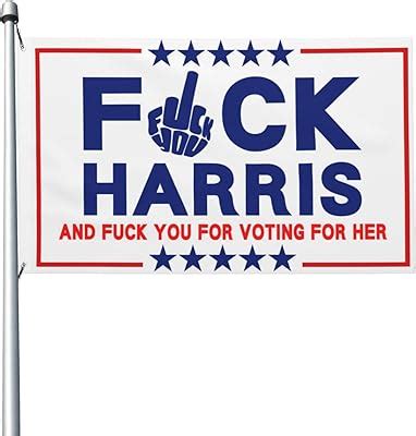 Amazon Fuck Kamala Harris Flag 3X5 Feet Vivid Color UV Fade Resistant Outdoor
